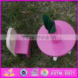 2016 Hot Sale Baby Wooden Doll Furniture Set, Top Fashion Kids Wooden Doll Furniture Set, Children Wooden Doll Furniture W06B047 thumbnail-6