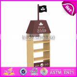 Customize Kindergarten Storage Shelf Wooden Kids Toy Storage Ideas W08C186-S thumbnail-4