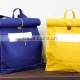 Japanese Canvas Cloth Sail HANPU / HAMPU Weekender Bag Made in Japan for Wholesale thumbnail-5