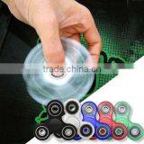 Worldwide Popular Colorful Cool Stress Relase Stainless Steel Hand Fidget Spinner Finger