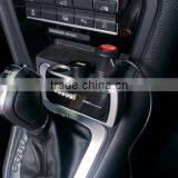 3 Way Diamond Car Cigarette Lighter Adapter Outlets With USB for IPhone , Tablet thumbnail-2