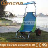 Kayak Cart & Surfboard Chair Trolley Collapsible Canoe Cart Carrier thumbnail-3