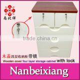 4 Drawers Plastic Storage Box thumbnail-1