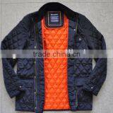 Streetwear Stylish Diamond Stitching Lightweight Padding Quilted Jacket thumbnail-2