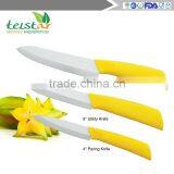 2015 New High Quality Bamboo Handle Ceramic Knife Blade Black Suit Exquisite Kitchen Knife With Holder thumbnail-3