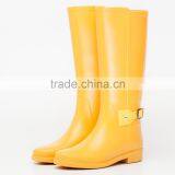 New Style Front Matt Back Shinny Slim Women Fashion Wellington Rain Boots thumbnail-4