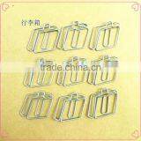 Funny Cute Travelled Box Shape Metal Paper Clips for Promotion