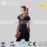 Women Fashionable Causal Dress for Sample Design Short Sleeve Dress