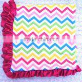 Newest Ruffle Knit Cotton Baby Blankets, New Born Blanket thumbnail-3