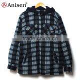 Stock Lot Jacket Promotion Men Fleece Plaids Jacket thumbnail-1