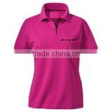 Wholesale Custom Women's Polo t Shirt, Polo Shirt Embroidery 100% Cotton thumbnail-1