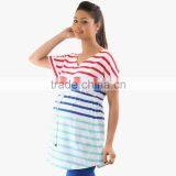 Stripe 3 Colors Women Online Maternity Dresses Wholesale thumbnail-3