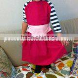 Wholsale Price Kids Cute Apron Pattern Baby Girls Cooking Apron thumbnail-4
