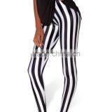 Chinese Factory Custom Design Yoga Pants Gym Wear Girls Yoga Pants Sublimated Surface Leggings thumbnail-2