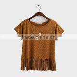 2015 Women Clothes Ladies Fashion T-shirt 100%Cotton thumbnail-2
