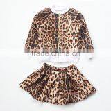 ShiJ Neoprene Leopard Jacket With Skirt Kid Clothing thumbnail-2