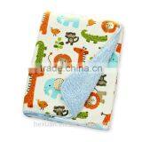High Quality Coral Fleece Animal Design Baby Blanket thumbnail-2