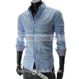 New Style Slim Fit 100% Cotton Plain Fashion t Shirt for Man thumbnail-6