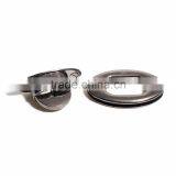 Zinc Based Alloy Purse Twist Turn Lock Gunmetal 46mm(1 6/8") x 30mm(1 1/8"), 1 Set thumbnail-2
