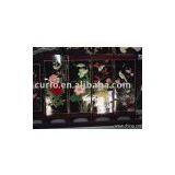 Handmade Wooden Folding Screen ( Wood Painting , Folk Artwork , Woodcut ) thumbnail-1