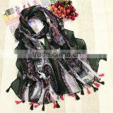 Free Shipping Ladies Hijab Pashmina Scarf thumbnail-5