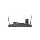 UHF PLL FREQUENCY DOUBLE CHANNEL WIRELESS MICROPHONE thumbnail-1