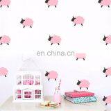 Cute Pink Sheep Ins Style Vinyl Mini Wall Sticker Children Room Home Decoration Mural Roon Decal thumbnail-2