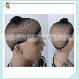 Black Snood Elastic Nylon Stretch Mesh Unisex Wig Caps HPC-0185