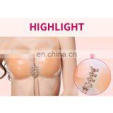 2017 Best Selling Two Colors Seamless Self Adhesive Sticky Bra thumbnail-6