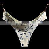 Pattern Ladies String Bonded Panties Seamless Panites