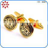 3d Design Copper Material Cufflink Custom Cufflinks thumbnail-3