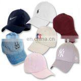 OEM Custom Wholesale Fashion Cotton Twill Hat Cap Baseball Cap/Hat 6 Panel Hat/Cap Blank Logo
