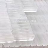 Clear Frosted Solid Transparent Glass Brick thumbnail-1