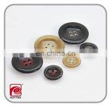 Plane Convex Double Color, All-match, Trend, Hat Type Resin 4 Hole Buckle thumbnail-1