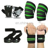 2017 Hot Selling Custom Gym Straps Weight Lifting Straps Wraps Hand Bar Wrist Support Safe Protection Gloves Straps Fitness