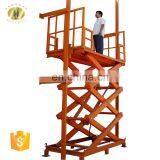 7LSJG Jinan SevenLift Cheap Residential Scissor Manual Conveyor Workshop Make Hydraulic Lift Elevator thumbnail-4
