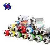 Empty Aerosol Can From Factory With Metal Tin Can