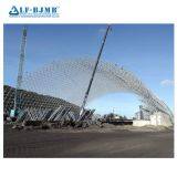Long Span Steel Coal Storage Shed Space Grid Frame Structures Dry Coal Shed thumbnail-3