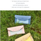 Crush-resistant, Simple, Soft Leather Pouch; Portable Protective Glasses Holder thumbnail-2