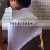 Hotel Polyester Fabric Stretch Elastic Universal White Spandex Wedding Chair Covers for Weddings Party Banquet thumbnail-1