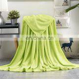 Custom Wholesale Coral Fleece Solid Color Air Conditioner Gift Blanket thumbnail-4