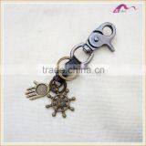 Promotional Zinc Alloy Skull Head Keychain Manufacturers In China thumbnail-2