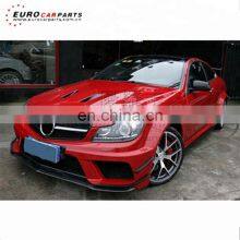 W204 Body Kits Tunning for MB C-class W204 C63 Wide BLACK SERIES Sedan/couple Style 2011-2014 YEAR thumbnail-2