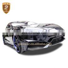 Good Quality Larte Cf+Frp Car Front Rear Bumper Body Kit For Tesl Model S