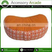Pure 100% Cotton Yoga Crescent Cushion Half Moon Cushion Manufacturer And Supplier From India thumbnail-4