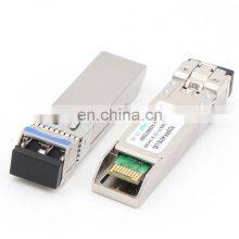 China Supply SFP+ 10G DWDM 100GHz-ITU Grid C/L-Band 80Km Optical Module