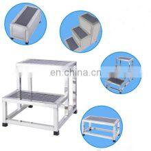 Hot Selling Medical Stainless Steel Single and Double Layer Foot Step Stool for Operating Room thumbnail-2