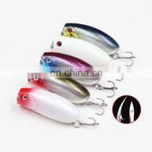 Factory price 6cm 10g  Ultralight Fishing Lure Topwater Bait Finesse Crankbait Wobbler Minnow Isca Popper Pesca