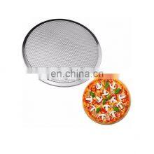 Top Grade Aluminum Round Stainless Steel Pizza Screen Net thumbnail-4