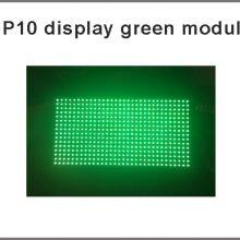 Outdoor Led P10 Display Module Digital Display Moving Sign Display Board LED Board Green Color thumbnail-3
